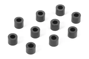XRay Aluminium Shim 3X6X5.0mm - Black (10)