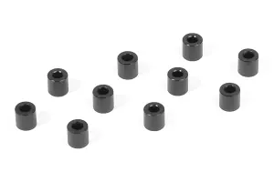 XRay Aluminium Shim 3X6X6.0mm - Black (10)