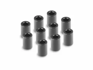 Aluminium BUSHING 3x6x9.0MM - BLACK (10)