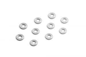 XRay Aluminium Shim 3X7X1.0mm (10)