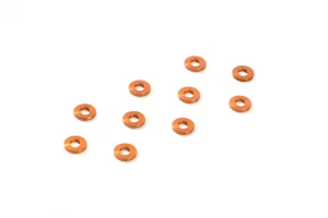 XRay Aluminium Shim 3X7X1.0mm - Orange (10)