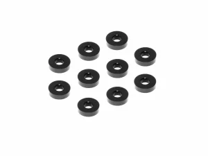 Aluminium SHIM 3x7.5x2.0MM - BLACK (10)