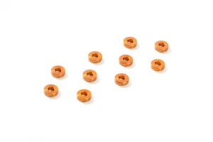 XRay Aluminium Shim 3X7X2.0mm - Orange (10)