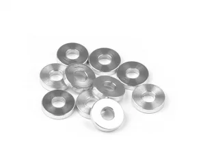 XRay Aluminium Shim For Lower Susp. Holder 3X7.5X1.5 (10)