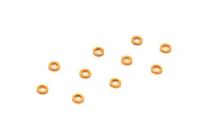 XRay Aluminium Shim 3X5X1.0mm - Orange (10)