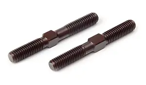 XRay Rear Turnbuckle L/R 25 mm - Hudy Spring Steel (2)