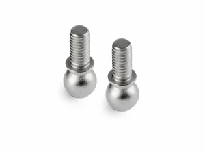 XRay X4 Pivot Ball 4.9mm With M3X6.5mm Thread - Hudy Spring Steel (2)