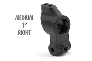 XRay T2 Composite Upright 1 Deg Outboard Toe-In - Right - Medium - Rubber-Spec
