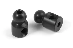 XRay T2 Aluminium 5 mm Ball End - Black (2)