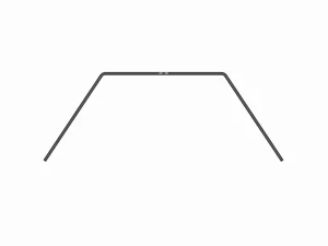 XRay X4 Anti-Roll Bar UAM - Under Arm Mount - Rear 1.2 mm
