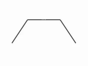 XRay X4 Anti-Roll Bar UAM - Under Arm Mount - Rear 1.3 mm