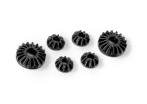 XRay Graphite Gear Diff Bevel + Satellite Gears (2+4) - Lower