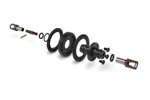 XRay Delrin Solid Axle Complete Set