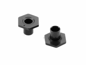 XRay X4 Aluminium Wheel Hub - Spring Clip - Offset 0.5mm - Swiss 7075 T6 (2)