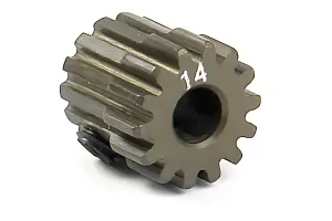 XRay Narrow Pinion Gear Aluminium Hard Coated 14T / 48