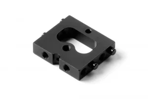 XRay Aluminium Forward Servo Mount - Black