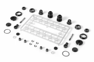 XRay Ulp Aluminium Shock Absorber-Set - Black (2)