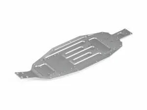 XRay XT2 Aluminium Chassis - 2.5mm - Long - Rear Wide - Swiss 7075 T6