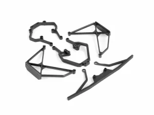 XRay SCX Composite F And R Bumper Braces Side Guards (2 1 2)
