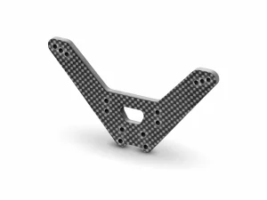 XRay XT2 Graphite Shock Tower For 1-Pieche Chassis - Rear
