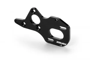 XRay Aluminium Front-Mid Motor (3 G.) Plate - Lowered -4mm - Swiss 7075 T6 (3mm)