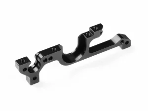 XRay Aluminium Lower Bulkhead Front - Right - Black - Swiss 7075 T6