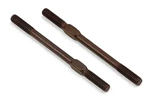 XRay Adj. Turnbuckle L/R 45 mm - Hudy Spring Steel (2)