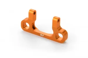 XRay Aluminium Rear Lower 1 Piece Suspension Holder - Front - Rf
