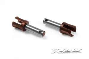 XRay Lightweight Diff Outdrive Adapter - Long - Hudy Spring Steel (2)