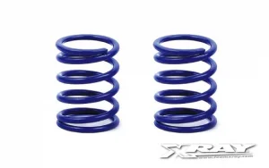 XRay Spring Set D=1.7 (25 LB) Dark-Blue - Soft-Medium - Rear (2)