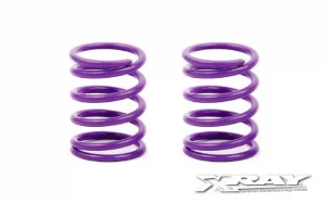 XRay Spring Set D=1.7 (28 LB) Violet - Medium - Rear (2)
