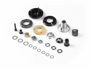 XRay Xca Aluminium Nickel Coated Clutch - Set - Ultra Stabile