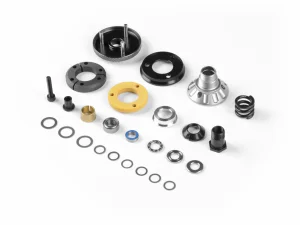 XRay Xca Aluminium Nickel Coated Clutch - Set - Ultra Stabile