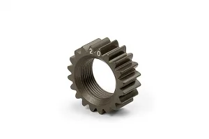 XRay Xca Aluminium 7075 T6 Hardcoated Pinion Gear - 20T (2nd)