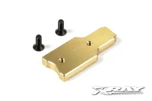 XRay Brass Chassis Weight Front 20G