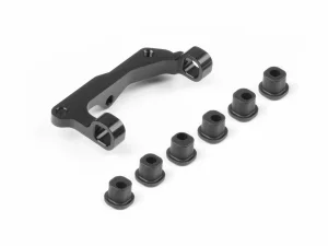 XRay Aluminium Upper Arm Holder Left - Swiss 7075 T6 - Set