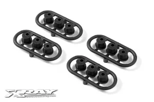 XRay Composite Rear Upper Susp. Eccentric Bushing (4)