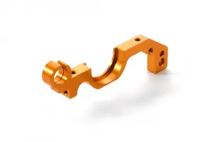 XRay Aluminium Lower Bulkhead Rear - Swiss 7075 T6 - Left
