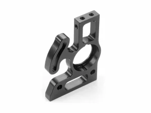 XRay X8 Aluminium Lower Bulkhead Rear - Left - Swiss 7075 T6