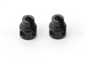 XRay Aluminium Cutted Anti-Roll Bar Collar O2.7 - Black (2)