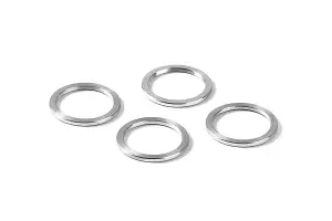 XRay Aluminium Shim 12 X 15 X 1.0mm (4)