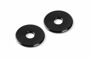 XRay Aluminium Shim 5X16.8X1.5mm Black - Swiss 7075 T6 (2)
