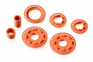 XRay Composite Belt Pulley Cover Set - Graphite