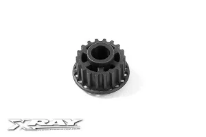 XRay Composite Front Belt Pulley 18T O6 - Center