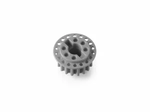 XRay Low Friction Composite Front Belt Pulley 18T O6 - Center - Graphite