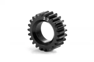 XRay Xca Aluminium Pinion Gear 23T (2nd) - 7075 T6 - Hard Coated - Large