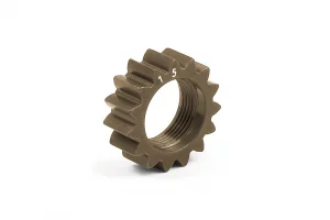 XRay Xca Aluminium 7075 T6 Hard Coated Pinion Gear - 15T (1st)