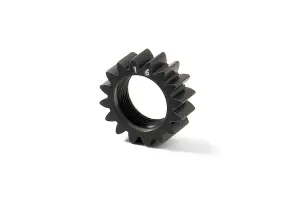 XRay XCA Aluminium 7075 T6 Hard Coated Pinion Gear - 16T (1st)