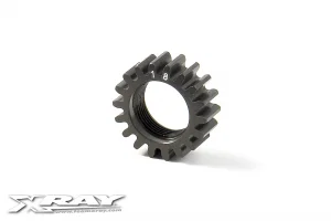 XRay Xca Aluminium 7075 T6 Hard Coated Pinion Gear - 18T (1st)