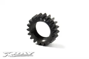 XRay Xca Aluminium 7075 T6 Hard Coated Pinion Gear - 19T (2nd)